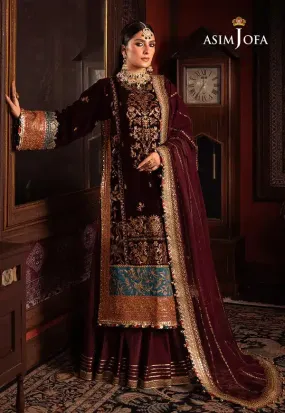 Asim Jofa | Makhmal Wedding Velvet 23 | AJMM-09