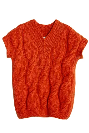 Carrot Onion V Neck Vest