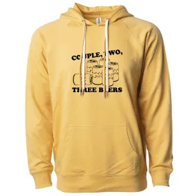 Couple, Two, Three Beers Minnesota Lightweight Hoodie