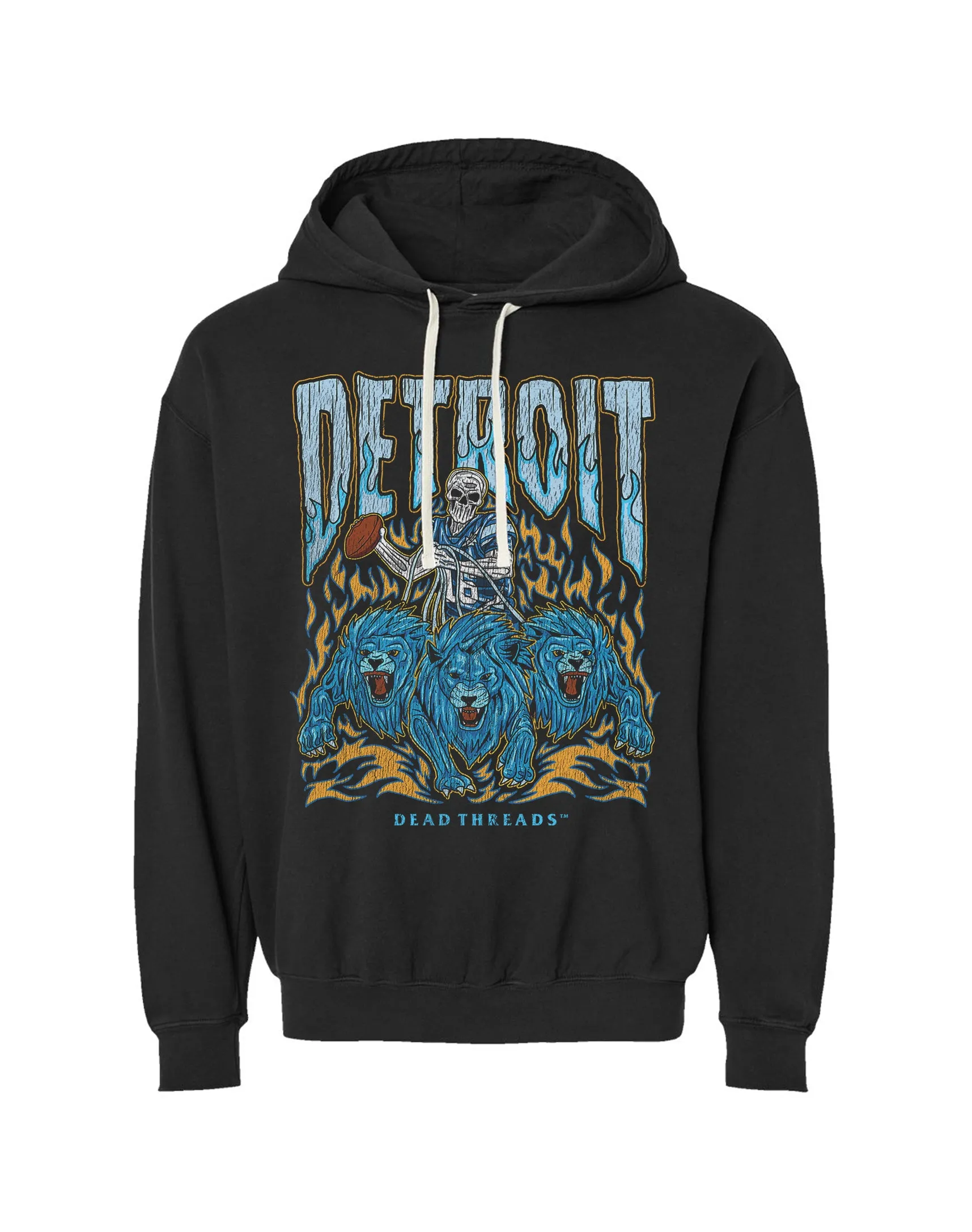 DETROIT FOOTBALL - LIGHTWEIGHT HOODIE