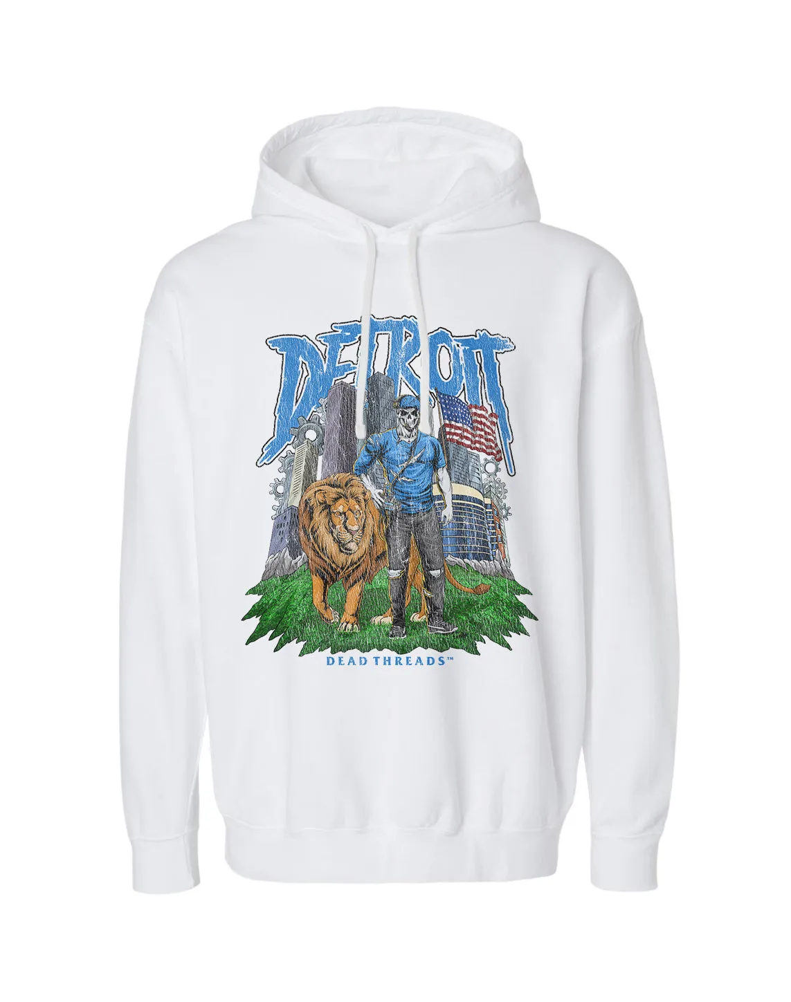 DETROIT FOOTBALL v3 - LIGHTWEIGHT HOODIE