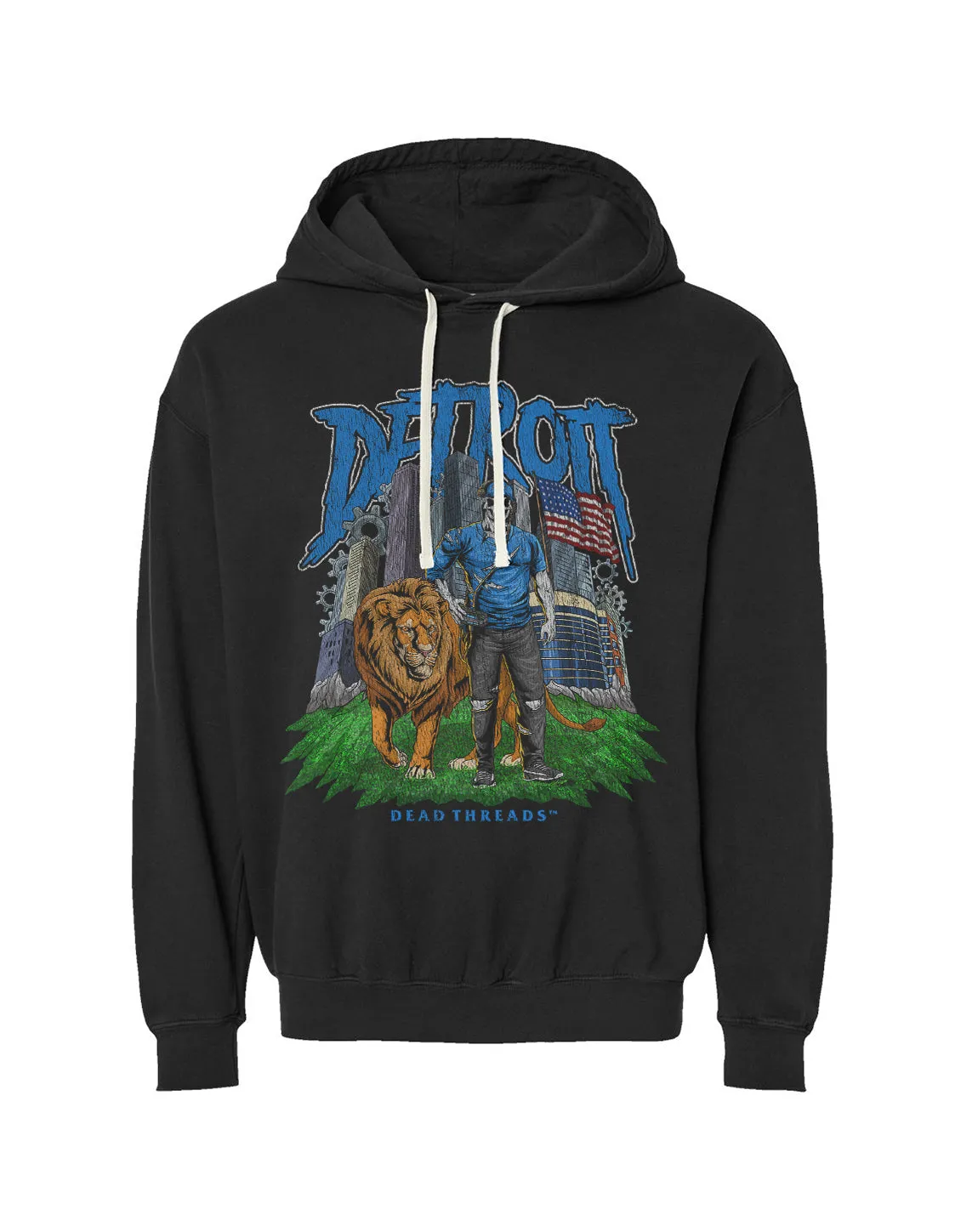 DETROIT FOOTBALL v3 - LIGHTWEIGHT HOODIE