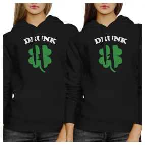 Drunk1 Drunk2 Funny Best Friend Matching Hoodie For St Patricks Day