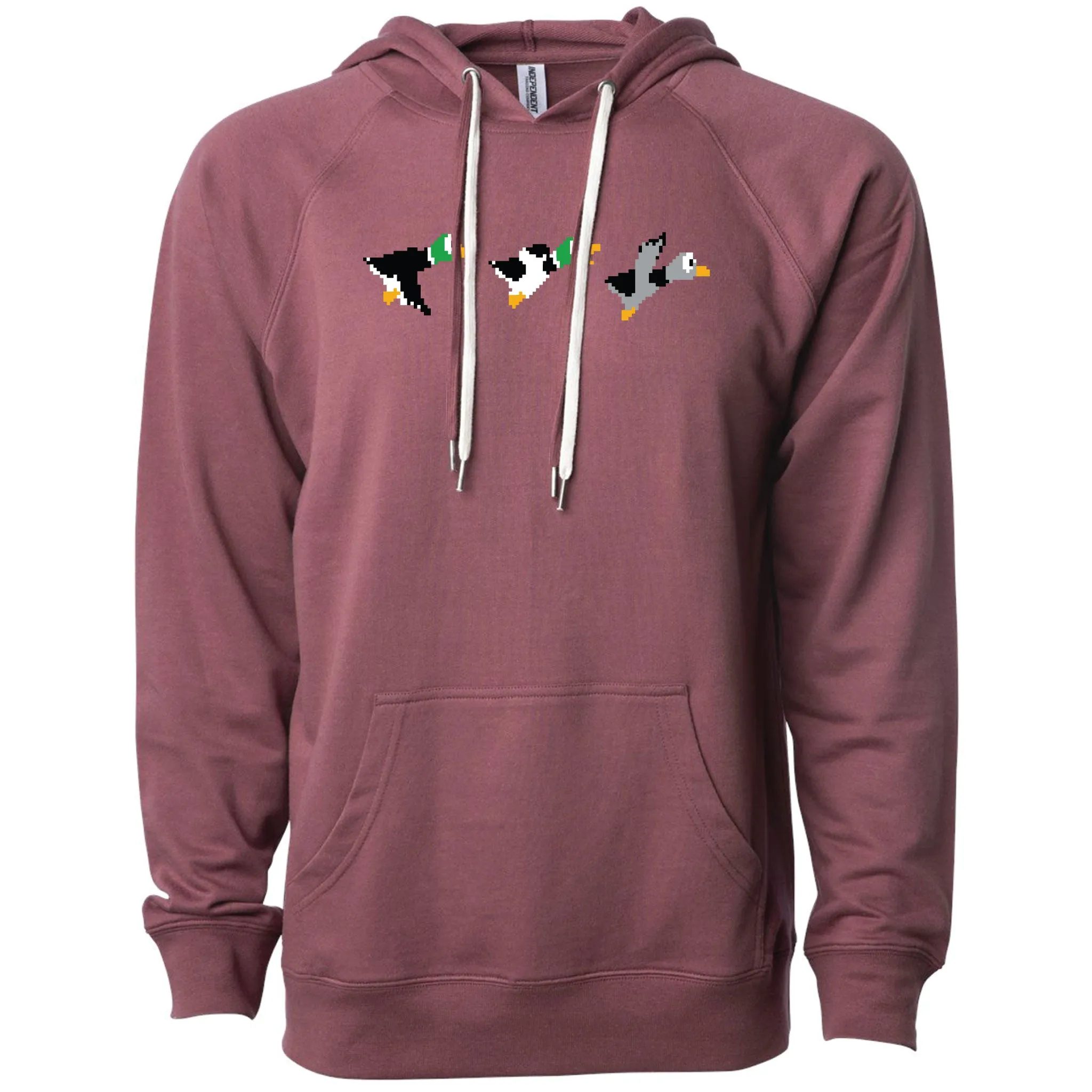 Duck Duck Grey Duck 8-Bit Minnesota Lightweight Hoodie