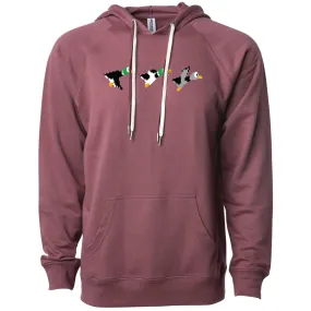 Duck Duck Grey Duck 8-Bit Minnesota Lightweight Hoodie