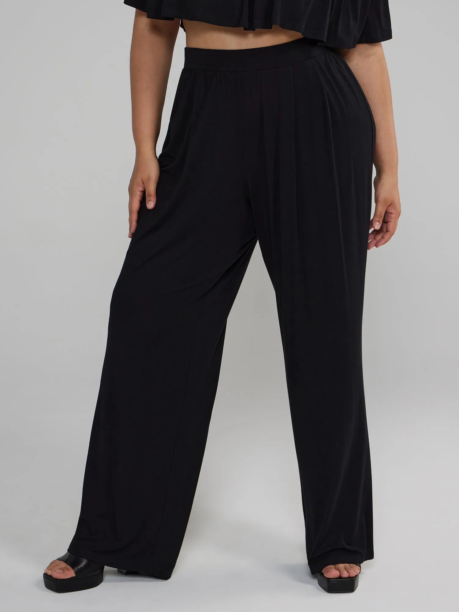 Fashion To Figure - Jonna Relaxed Fit Knit Pants