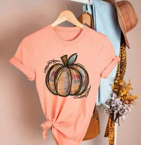 Glitter Pumpkin Graphic Tee