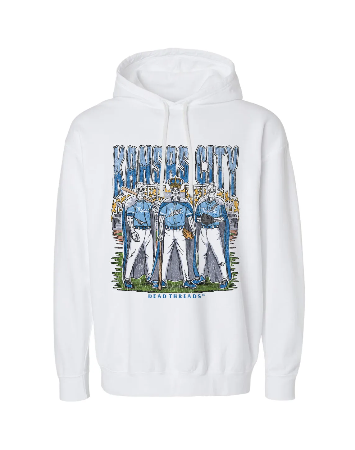 KANSAS CITY BASEBALL - LIGHTWEIGHT HOODIE