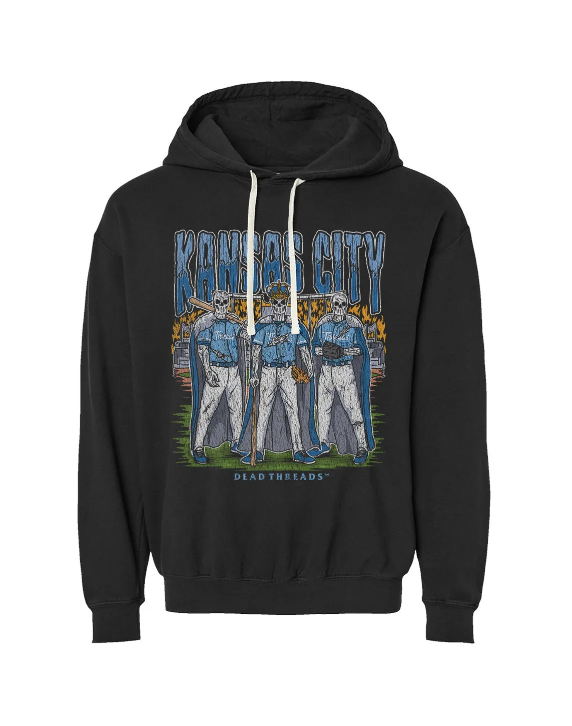 KANSAS CITY BASEBALL - LIGHTWEIGHT HOODIE