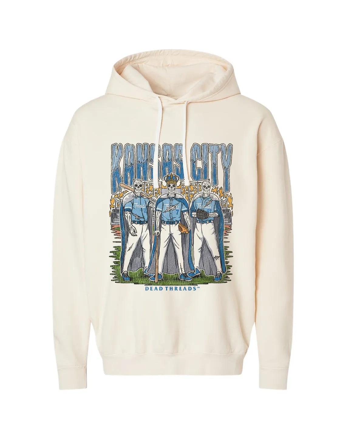 KANSAS CITY BASEBALL - LIGHTWEIGHT HOODIE