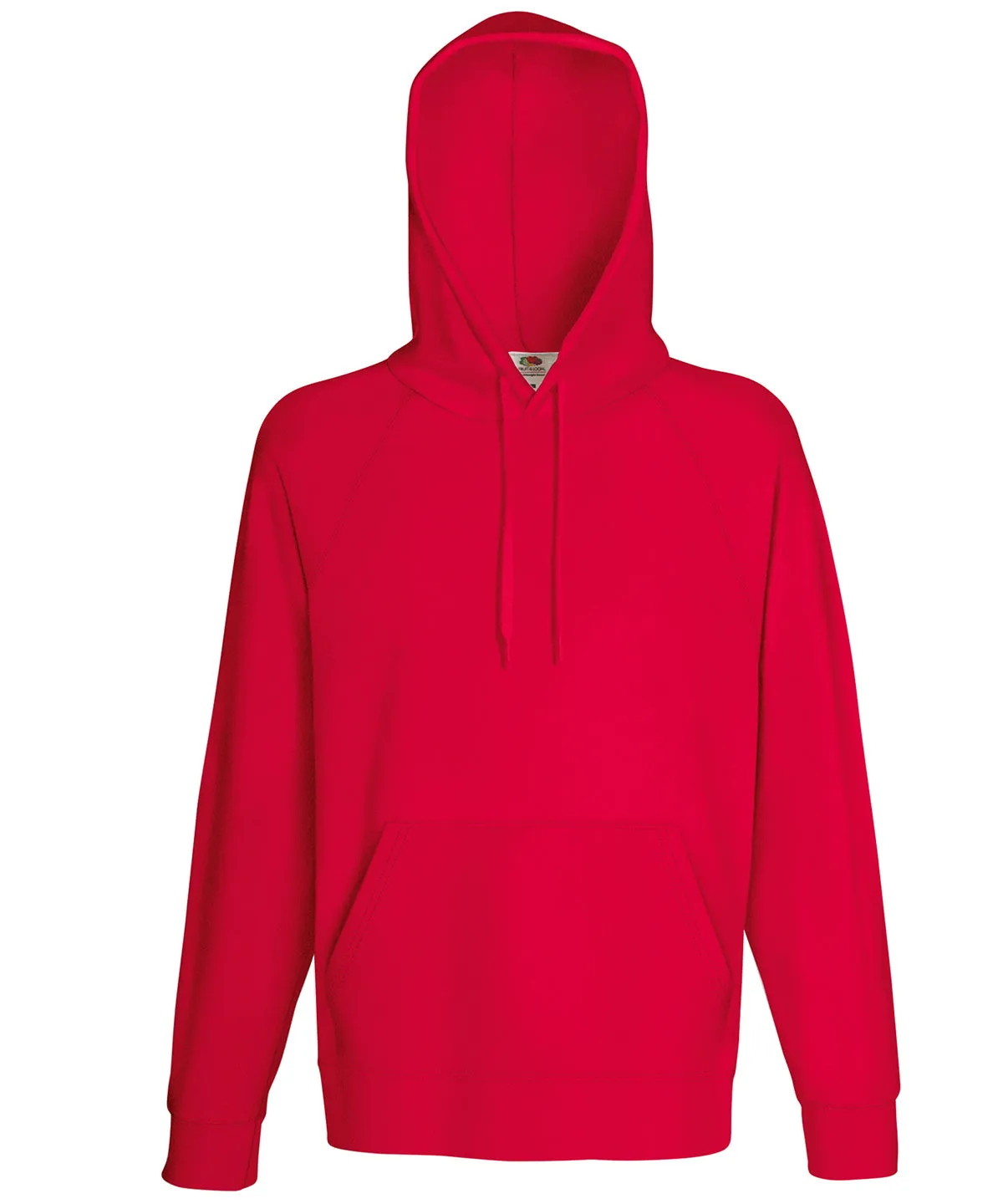 Red - Lightweight hooded sweatshirt