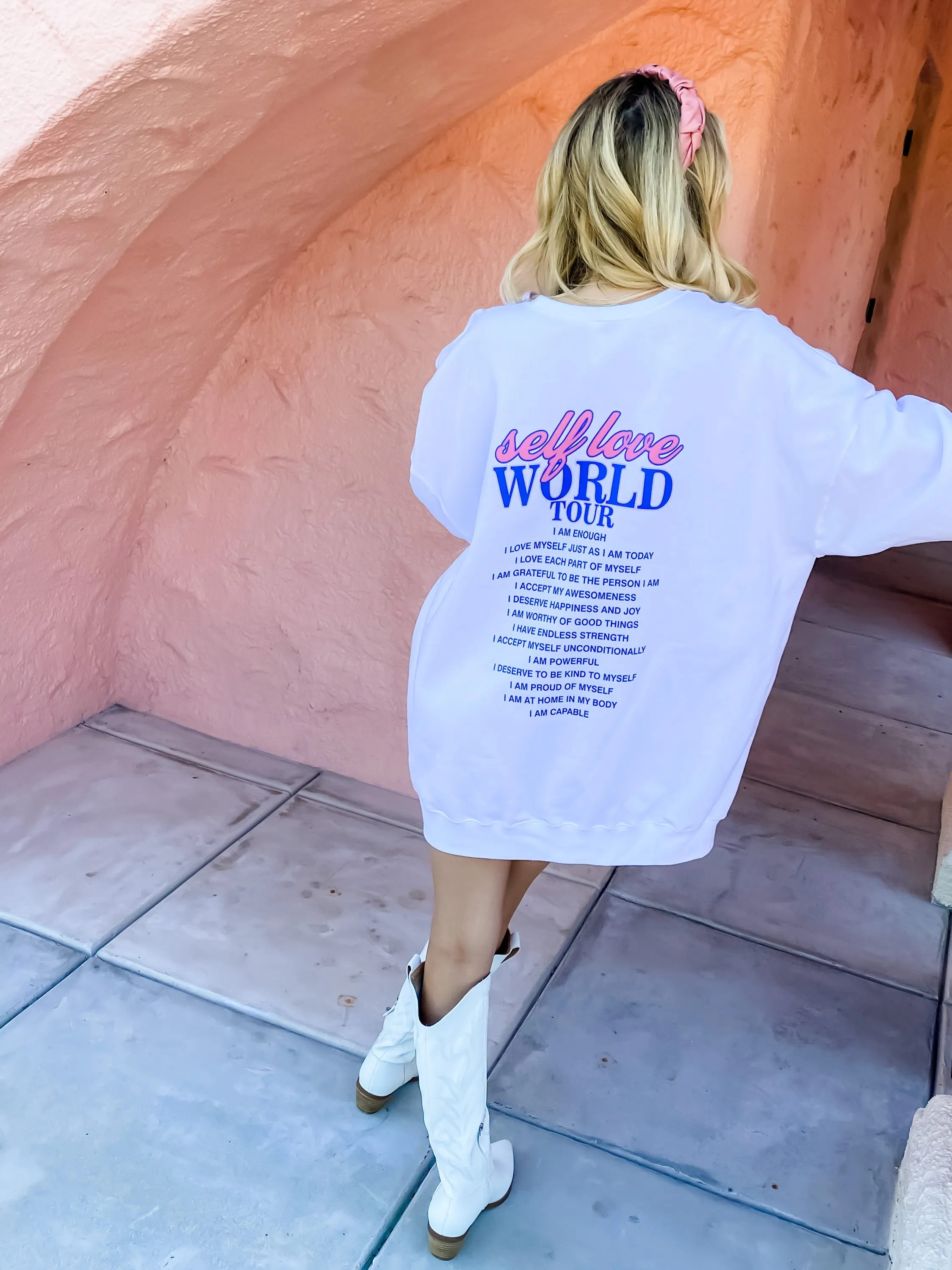 Self Love World Tour Graphic Sweatshirt