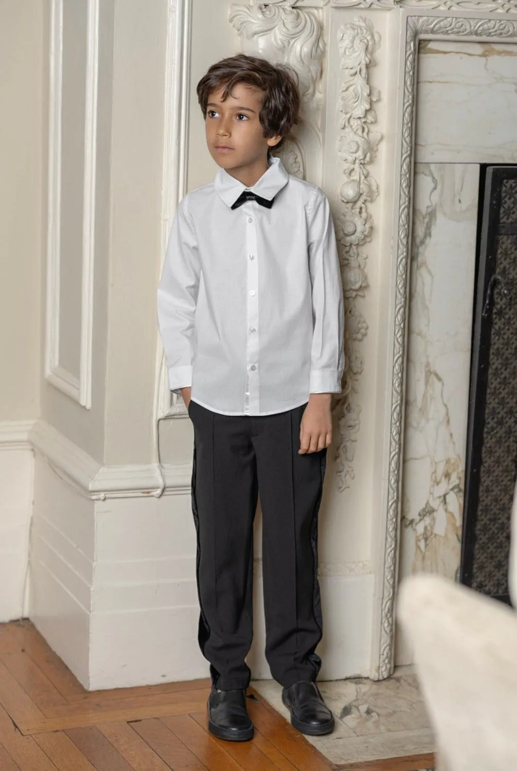 Tuxedo Shirt and Pants Set