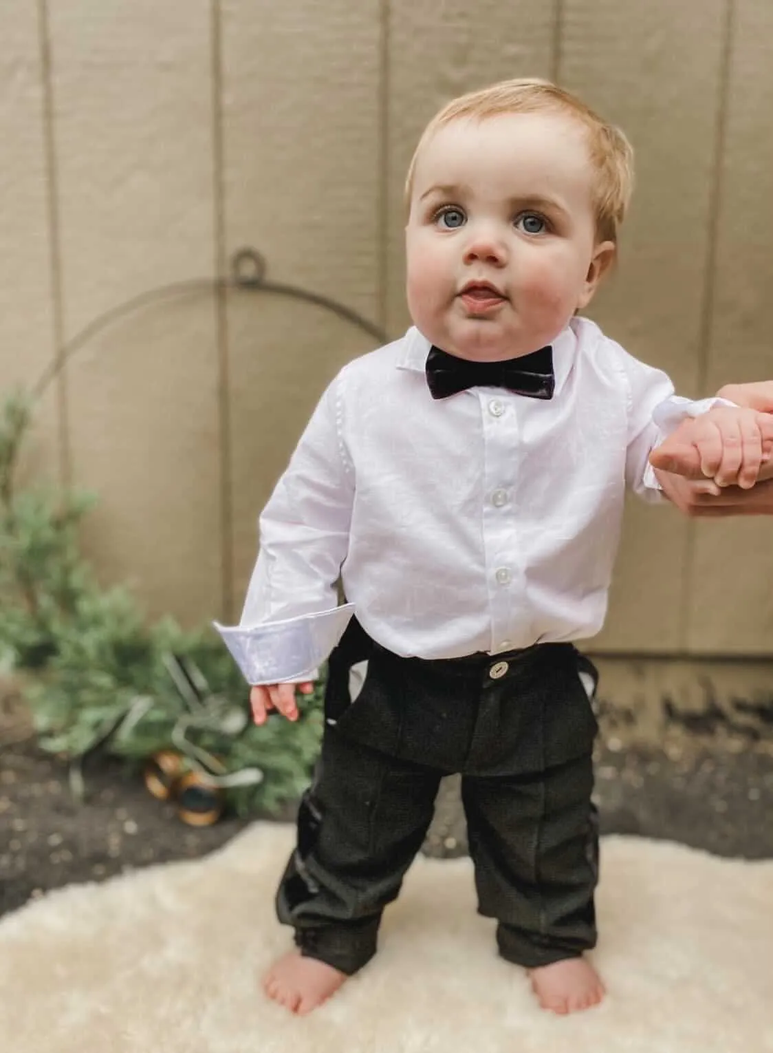 Tuxedo Shirt and Pants Set