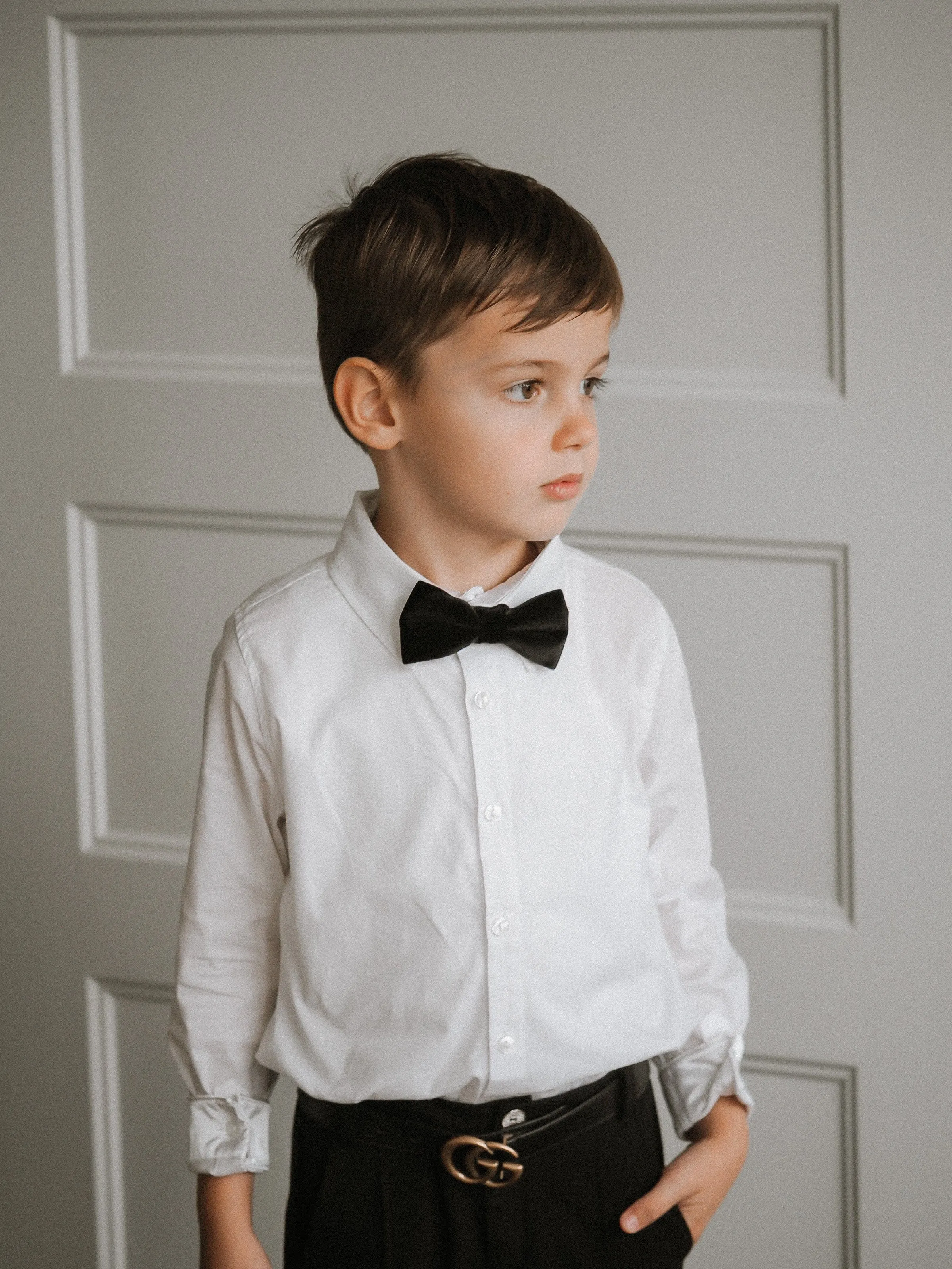 Tuxedo Shirt and Pants Set