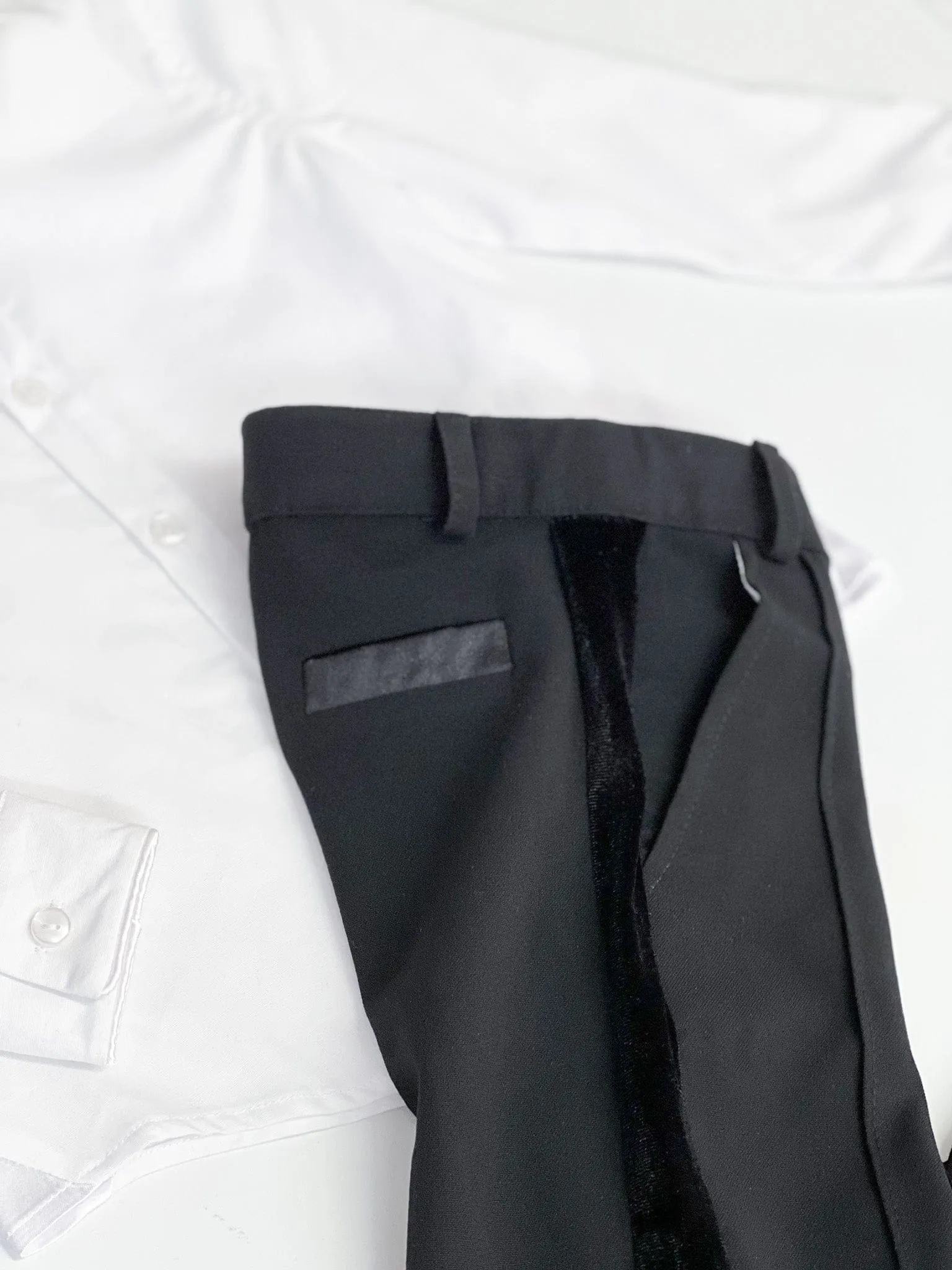 Tuxedo Shirt and Pants Set