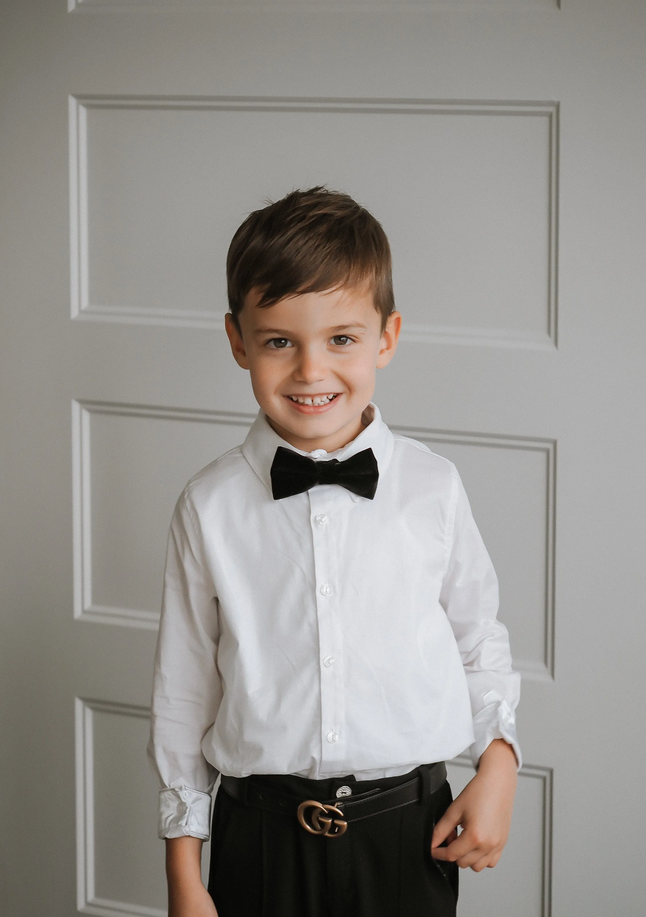 Tuxedo Shirt and Pants Set