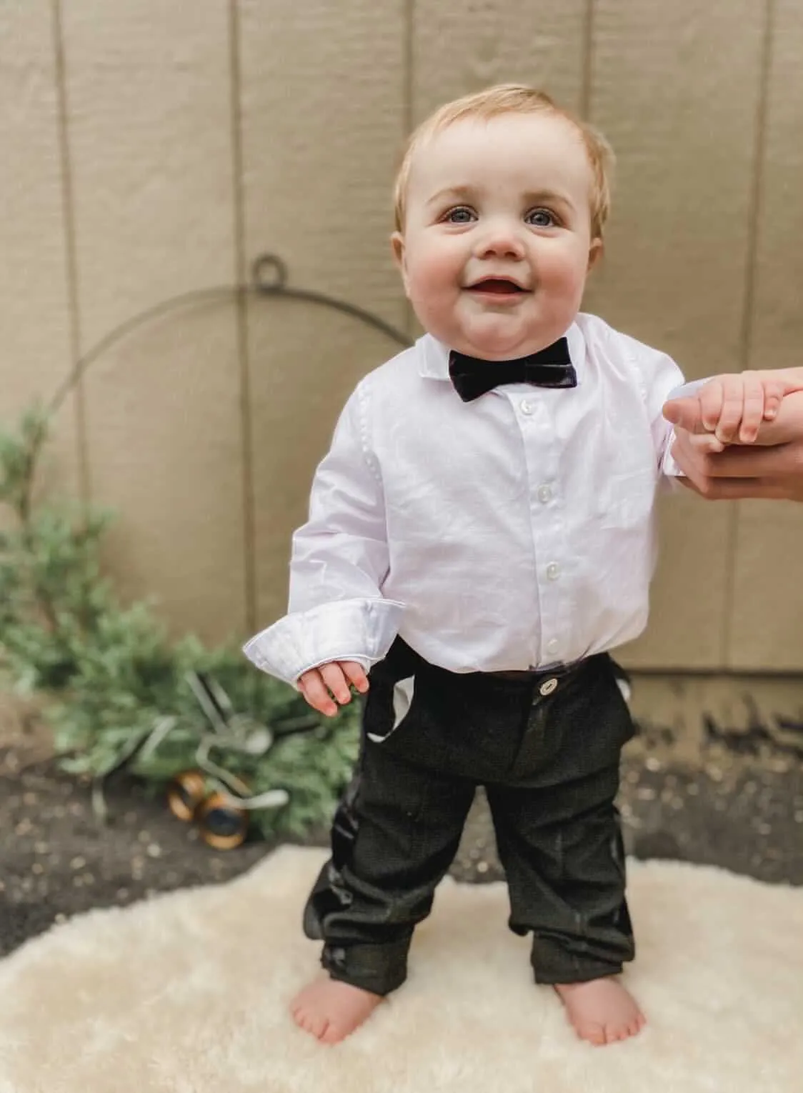 Tuxedo Shirt and Pants Set