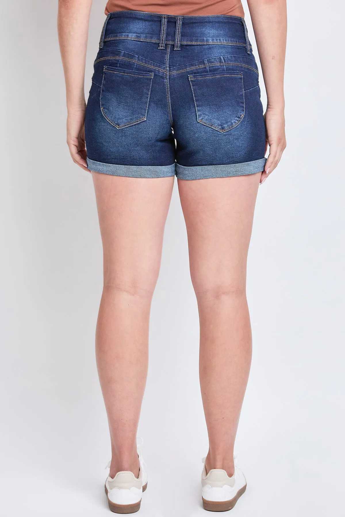 Women's WannaBettaButt 3 Button Cuffed Shorts Sustainable