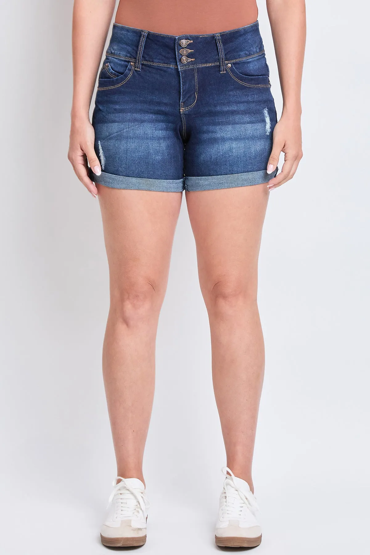 Women's WannaBettaButt 3 Button Cuffed Shorts Sustainable