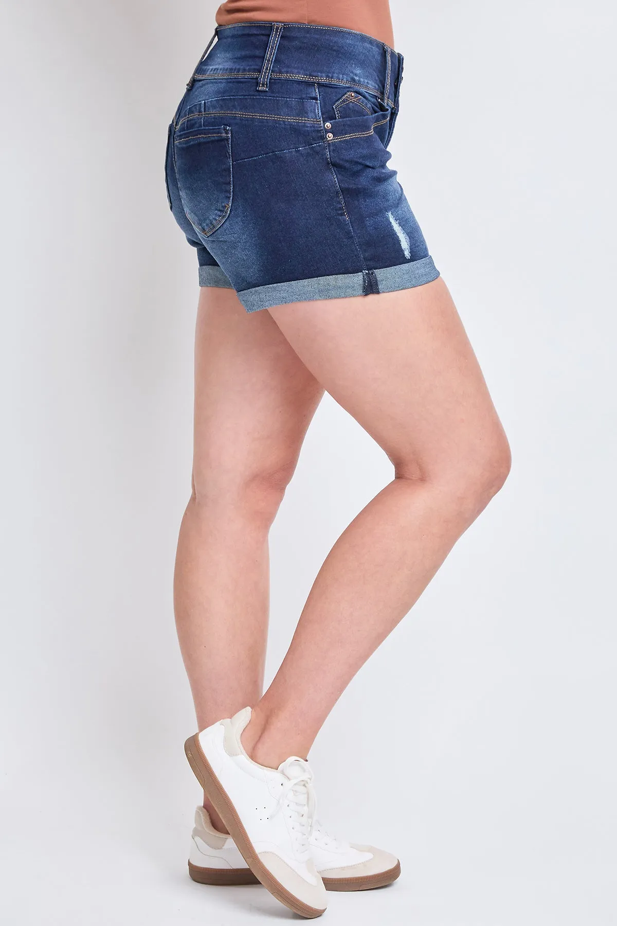 Women's WannaBettaButt 3 Button Cuffed Shorts Sustainable